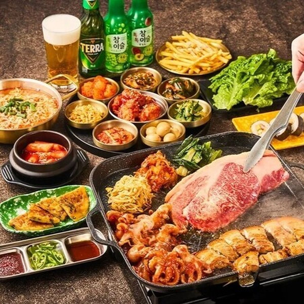 韓国酒場ビアガーデン ルミネエスト新宿 - Restaurant Guide - TableCheck