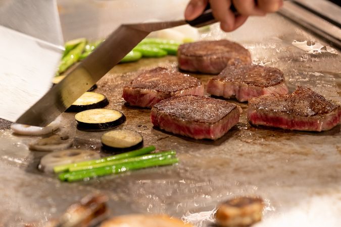 Tanuki teppanyaki restaurant