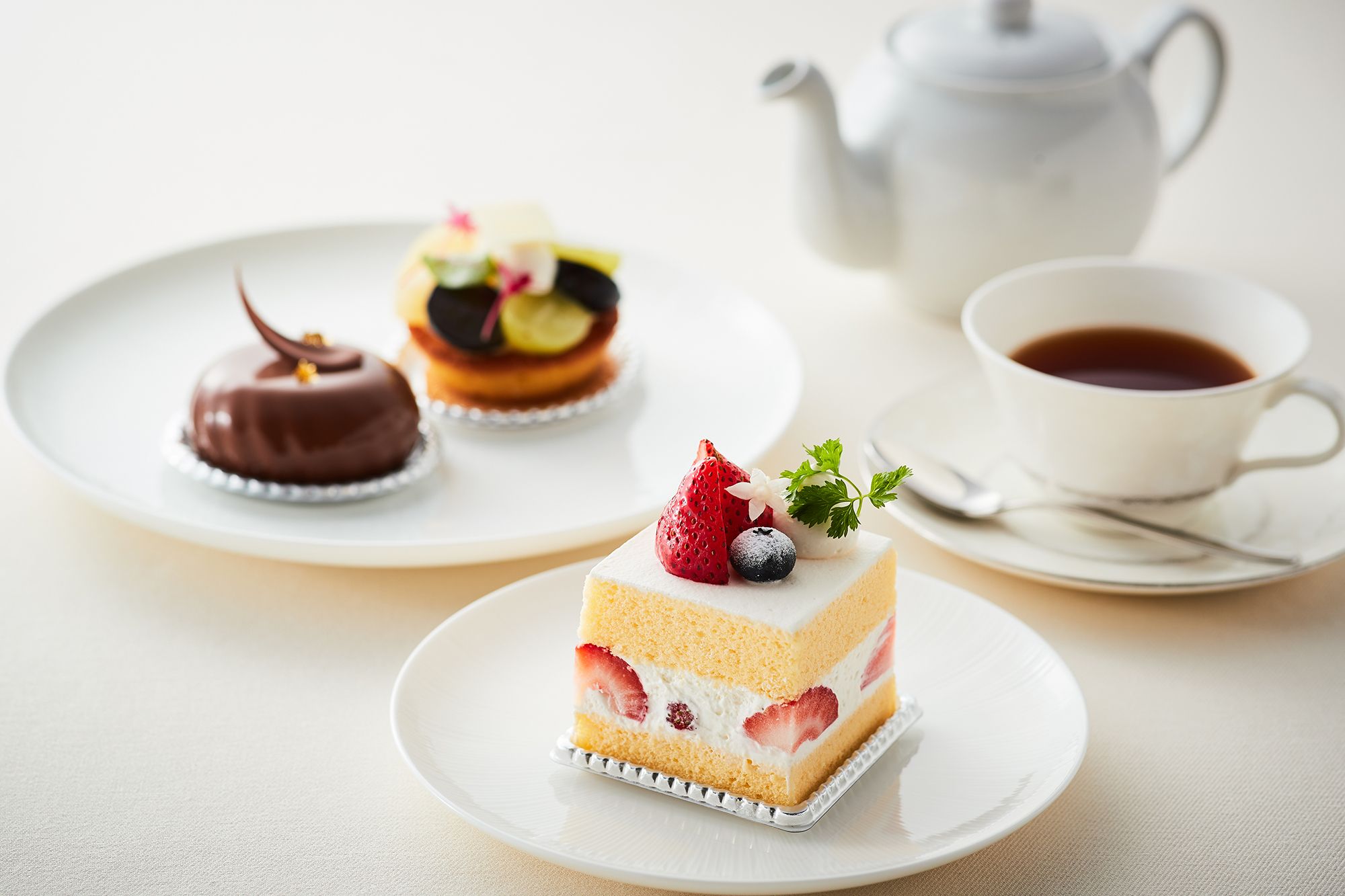 Tea lounge fountain