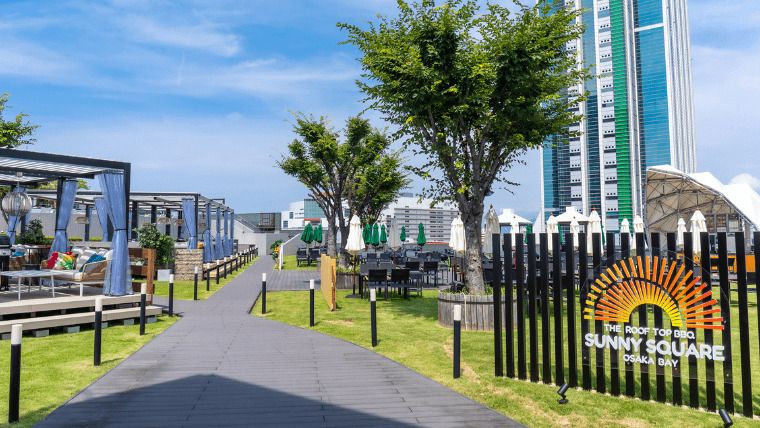 THE ROOF TOP BBQ SUNNY SQUARE OSAKA BAY / Grand Prince Hotel Osaka Bay