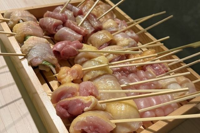 焼き鳥と酒 紫垣
