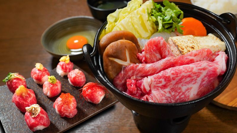 Japanese food Wagyu(Halal) Ramen-Sukiyaki&Steak Skytree Restaurant 5W-Tokyo-1962