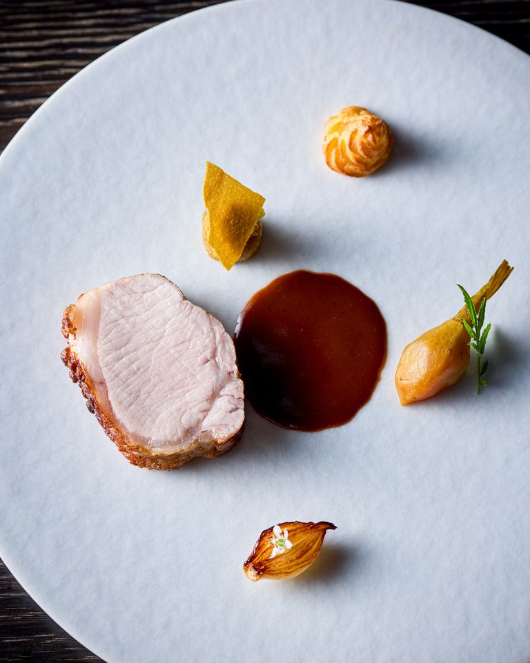 Kursus makan siang Natal 2025