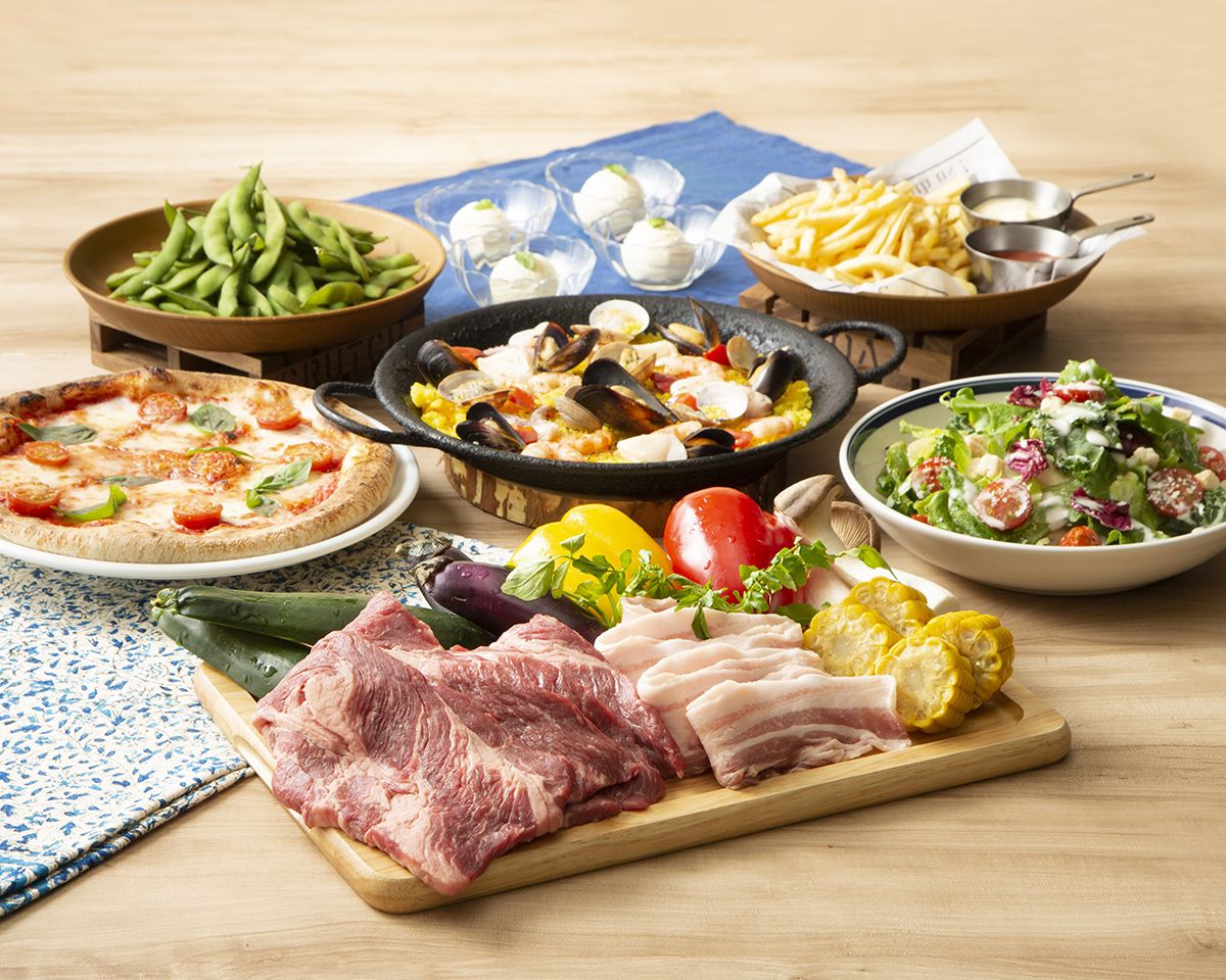  BBQ スタンダードプラン ¥4,000(税抜）【大人】