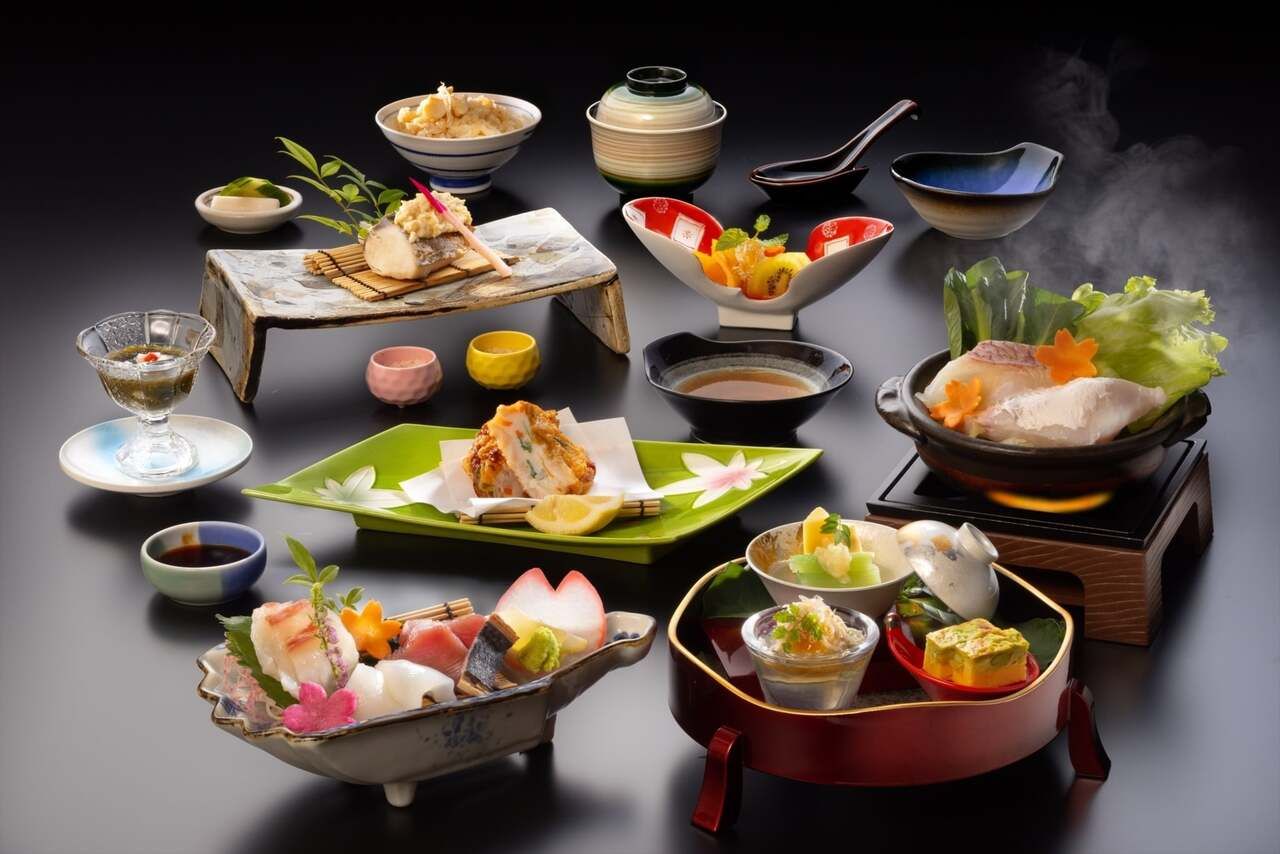 [March–May Dinner] Spring Island Kaiseki Course