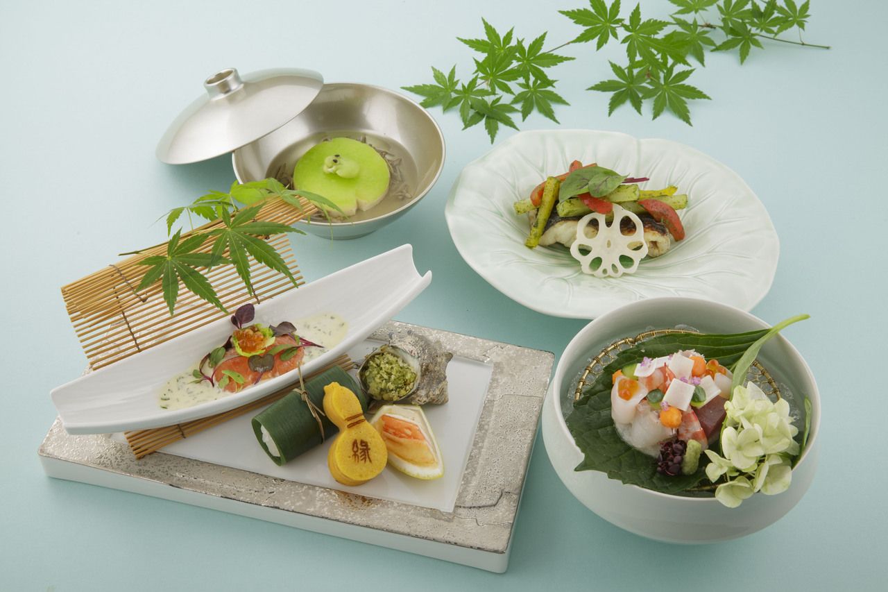 【Lunch Kaiseki】“Hana~” A standard lunch kaiseki featuring the colorful flavors of the season; 7 courses total