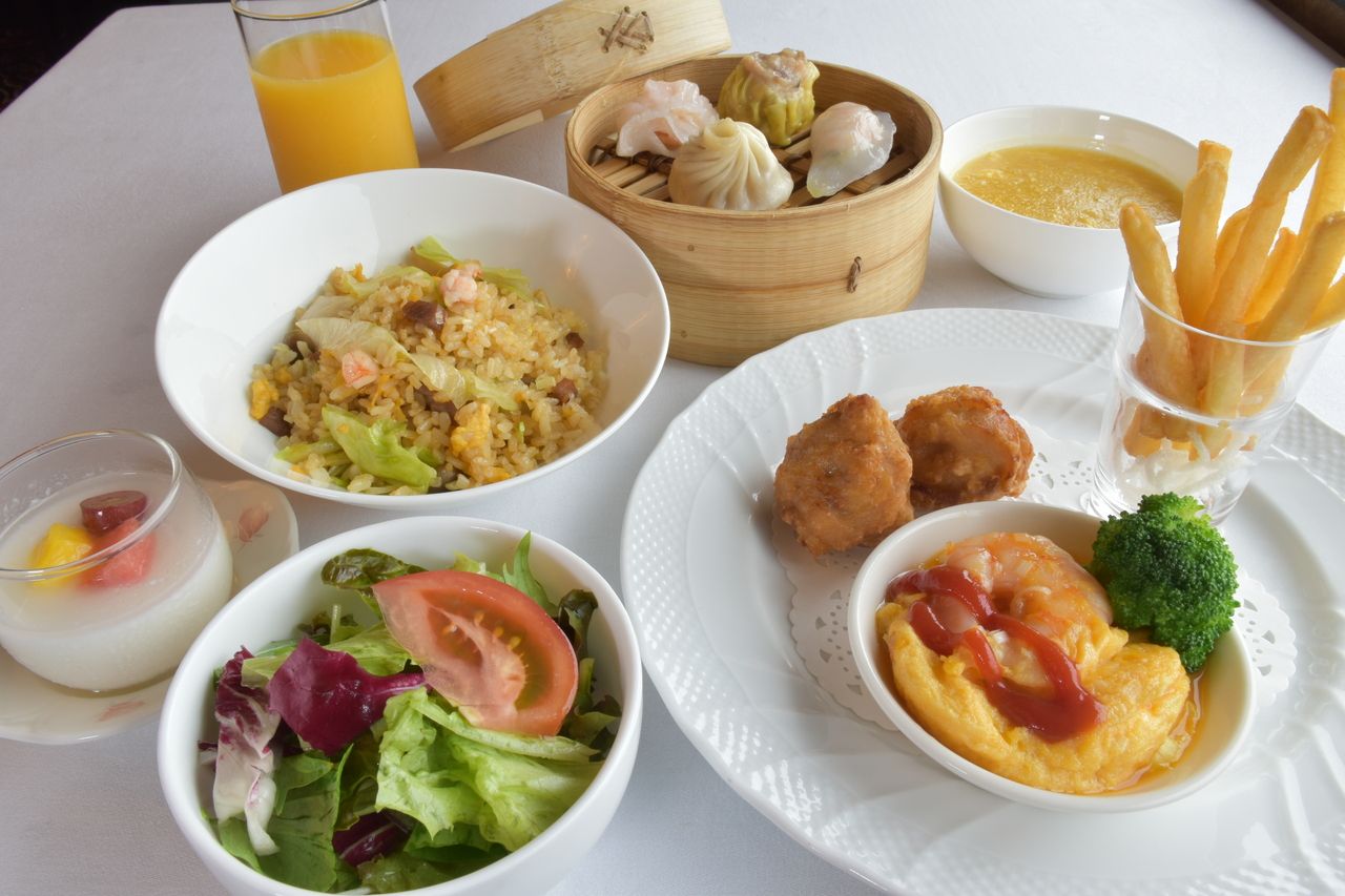 [WEB only/advance payment] Lunch set with dim sum (kids menu)
