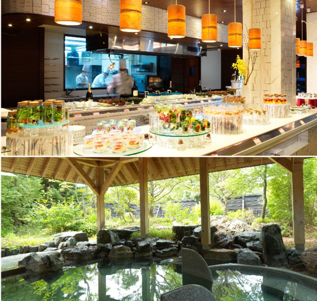 ランチビュッフェ+日帰り入浴付（子供）＜2000円＞