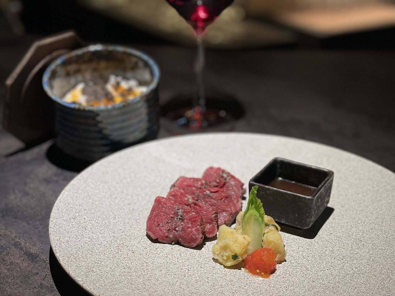 【LUNCH】三大珍味コース+ペアリング3杯