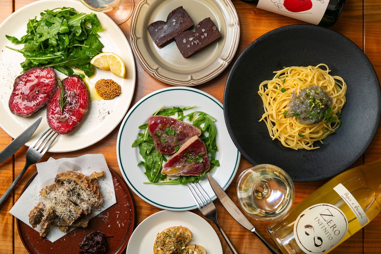 [店主のペアリング付]イチオシ! Erbaのスペシャリテ全部詰め ペアリングCourse		