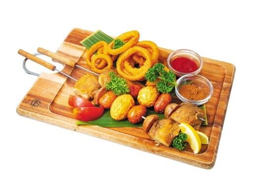 Kariou 3 types (flying dragon, beast dragon, sea dragon) meat plate