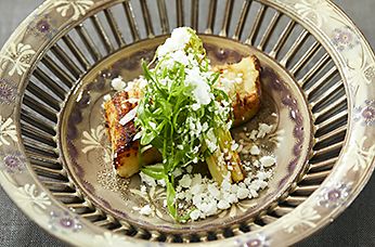 Luxurious dinner course