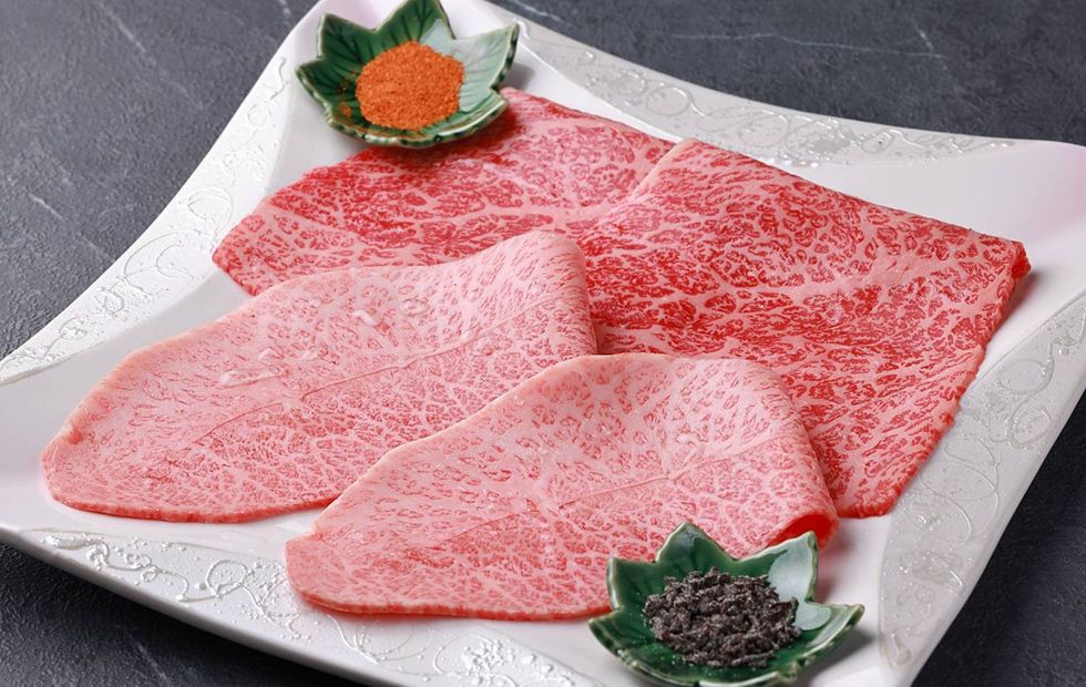 Halal Kobe Beef Sirloin Steak and Lean Meat Course