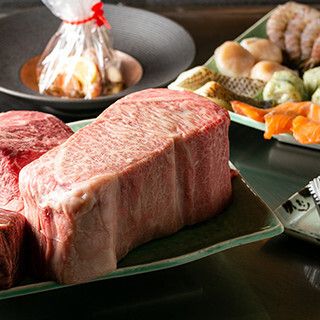 [Teppan Course] Sendai beef steak course