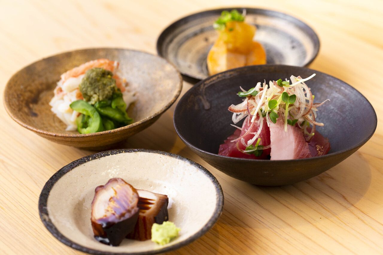 [Day course] Omakase (appetizer + grip) 15,000 yen