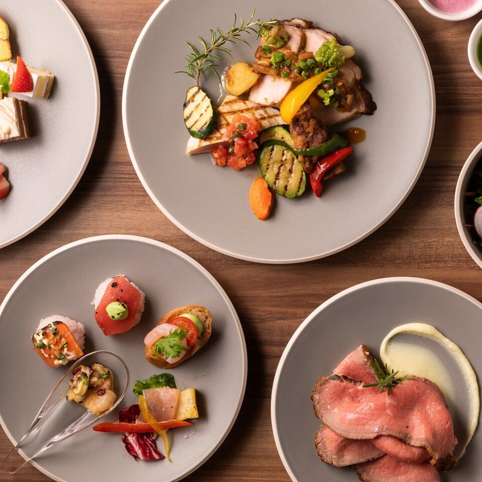 平日ランチ限定　ママ友プラン　時間無制限＆１ドリンクサービス　ビュッフェ＆ドリンクバー（おとな）