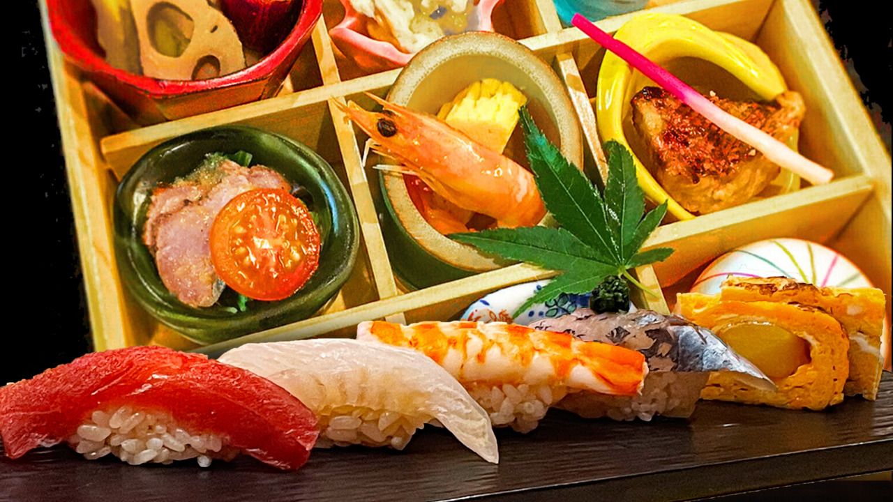 昼の部｜季節の鮨とおばんざい御膳