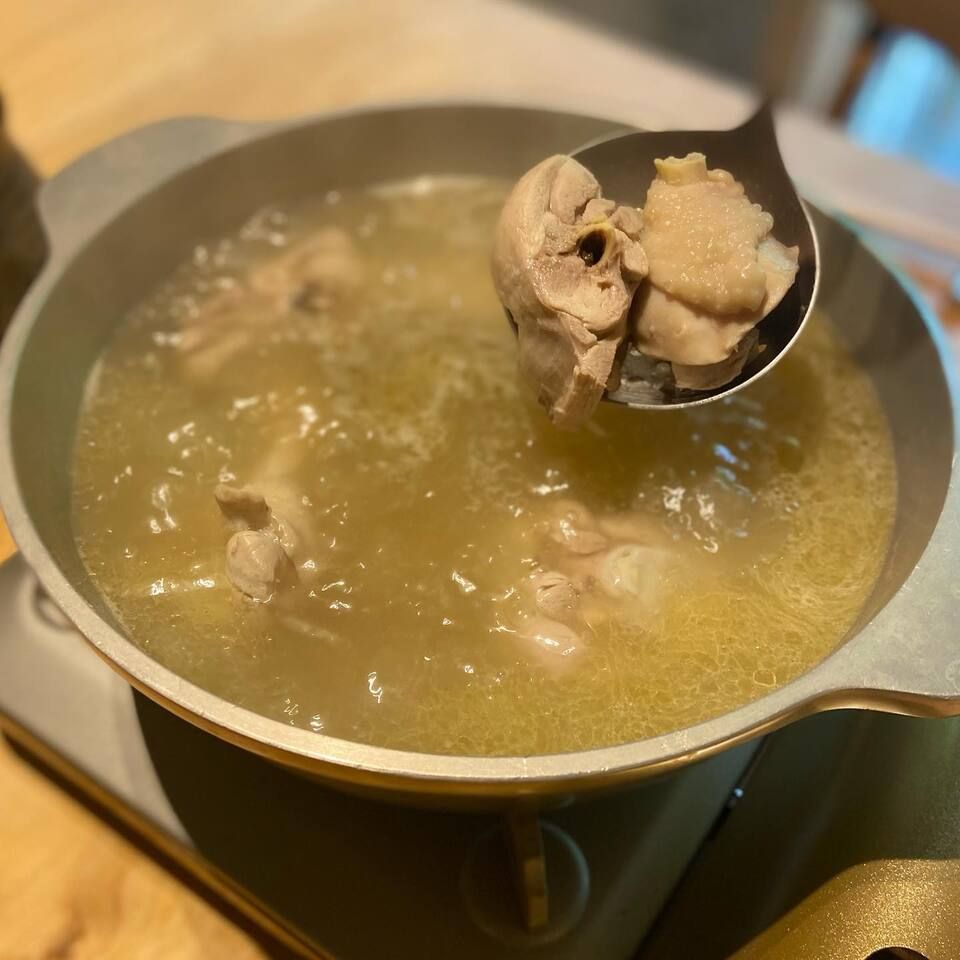 水瀧（開胃菜、碎肉、肉丸、蔬菜）