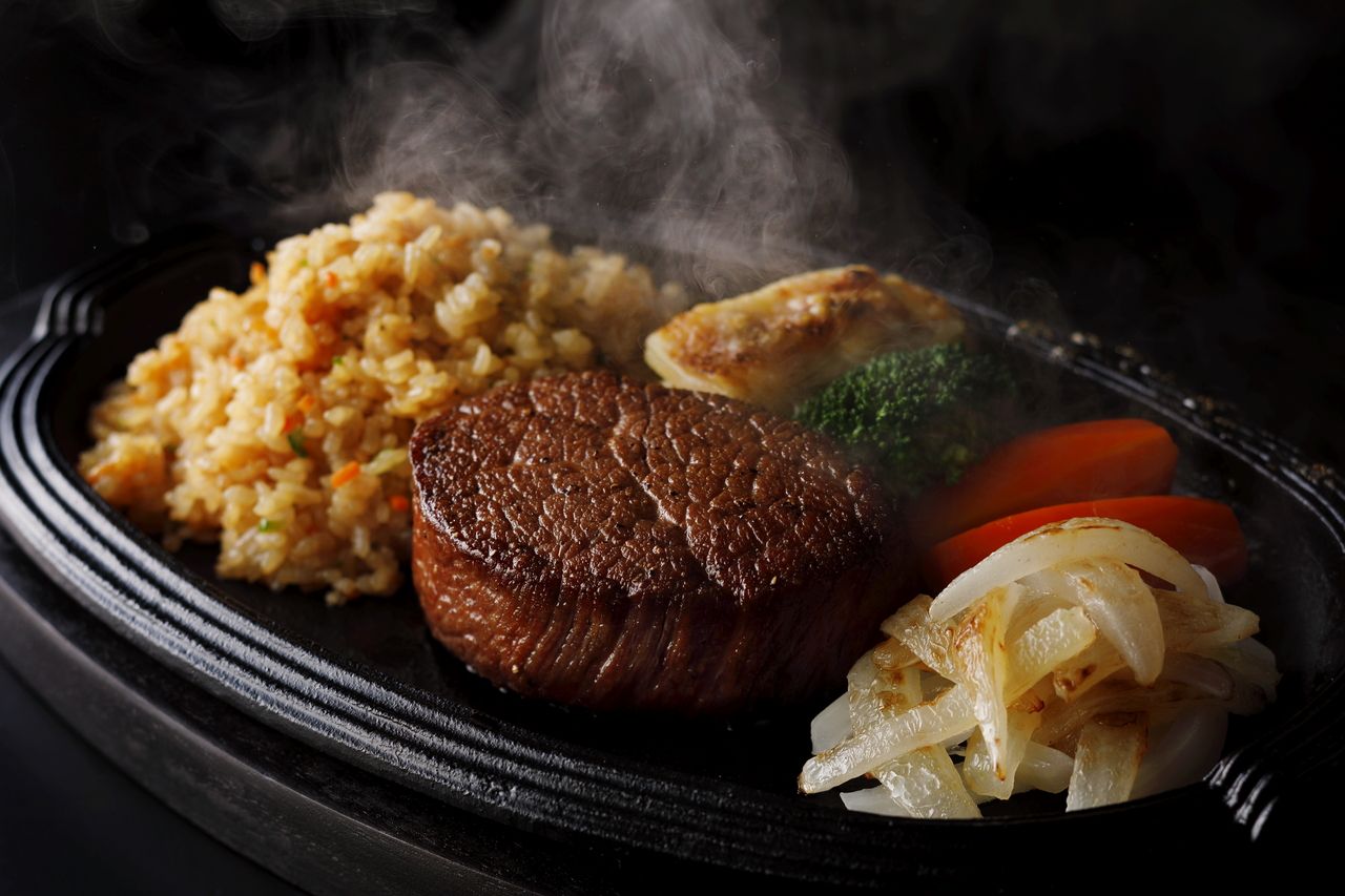 Kaimana beach style beef steak set