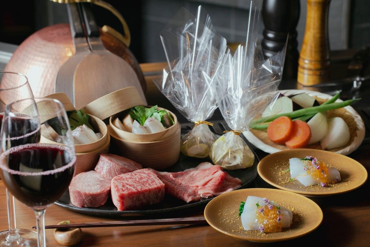 【旬野菜や黒毛和牛をご堪能いただけるシーズナルコース】全9品