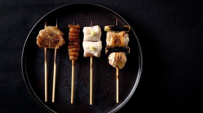 Dinner course (French cuisine & Yakitori)