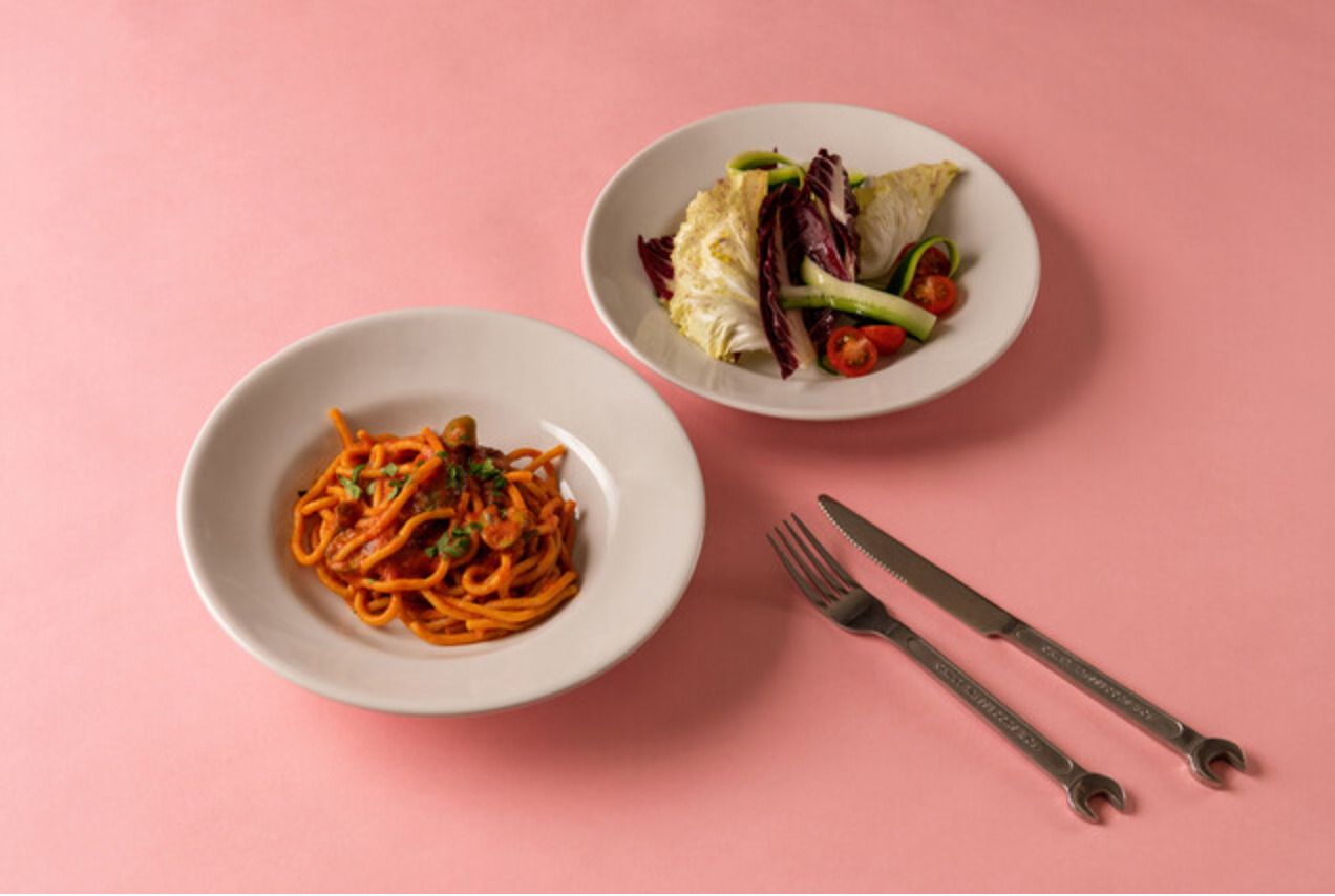 【WEB限定ランチプラン】ミニティラミスプレゼント！選べるパスタ＋イタリアンサラダ＋フォカッチャ＋セットドリンク