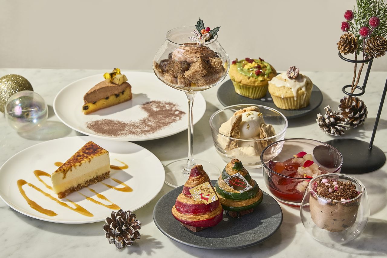 【ブーランジェリーランチ】 パン、デザート食べ放題+3品（サラダ,スープ、選べるメイン）