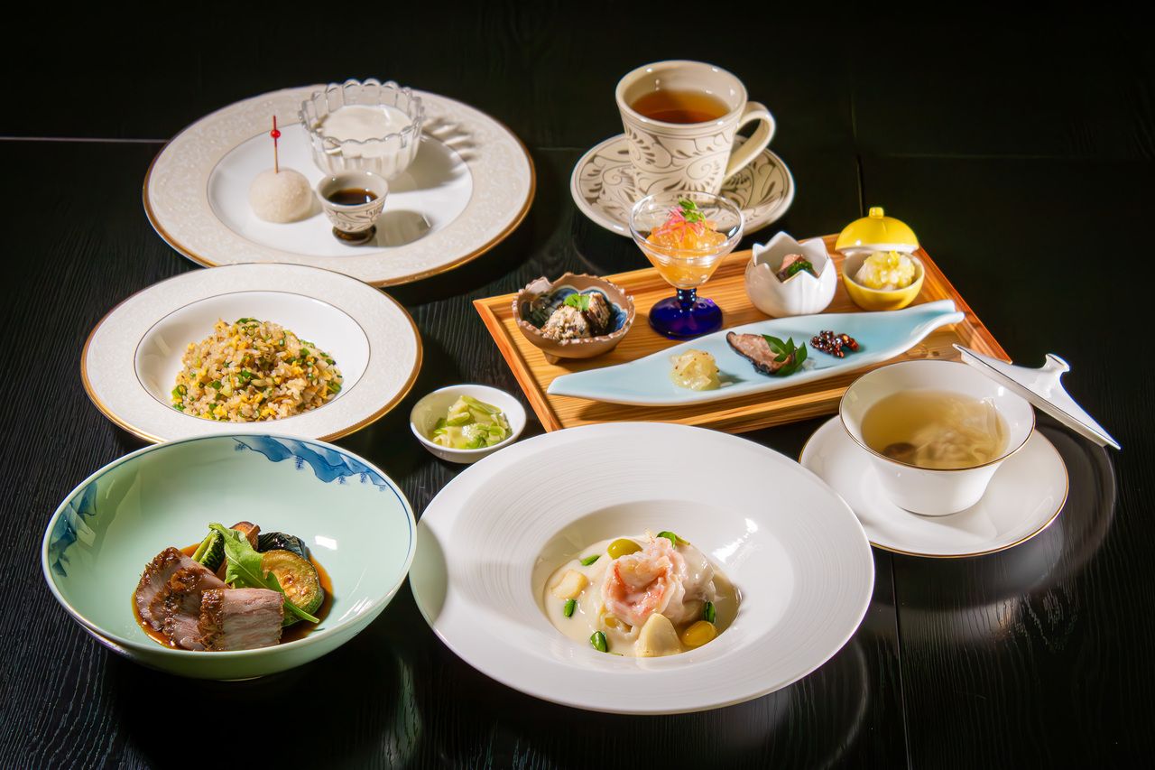 本格中華と沖縄の恵みが織りなすディナーコース（華）