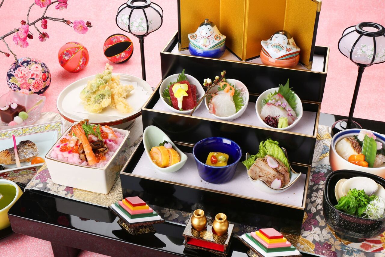 February and March limited time course Hina Gozen 4,000 yen