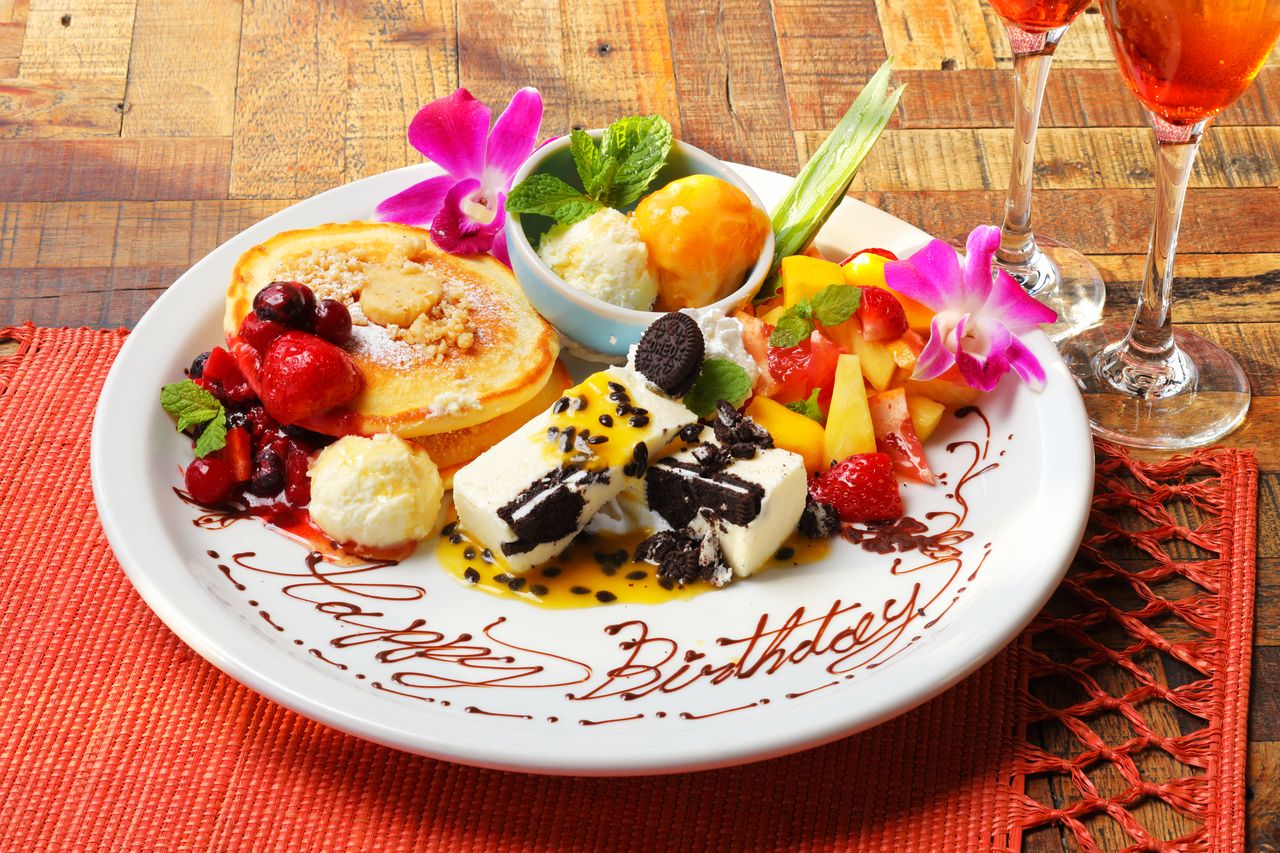 【誕生日や記念日に♪】Anniversary Plate☆(2名様用)