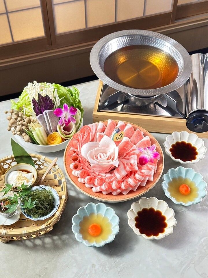 黒豚アグーしゃぶ琉球コース