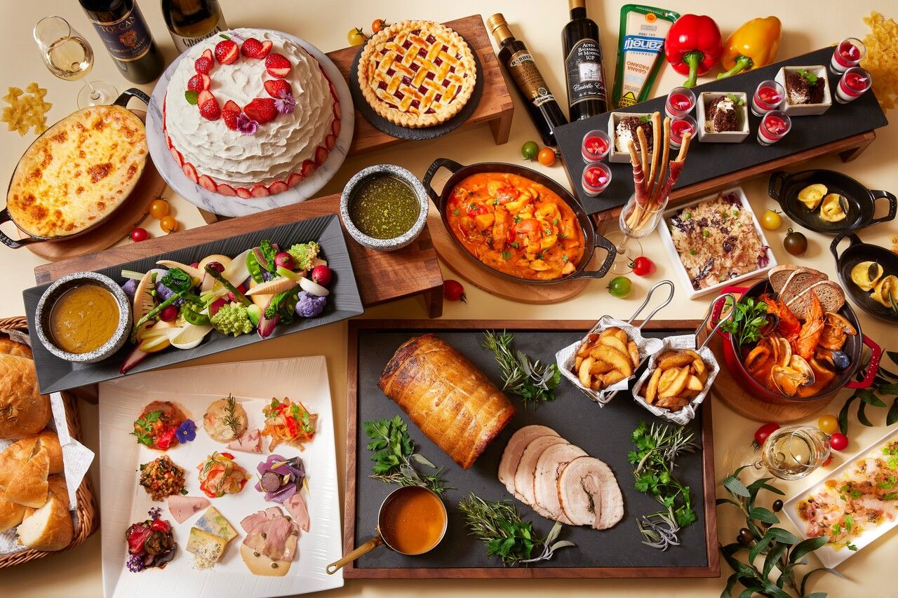 Italian Fair Lunch Buffet for adults