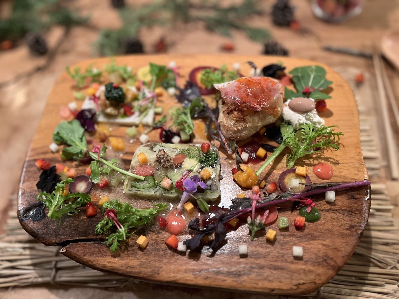 日本の四季を自由に表現するお任せ料理コース