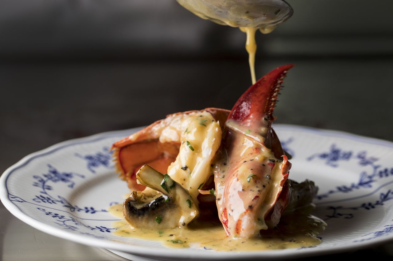 Lobster lunch course (80g meat)