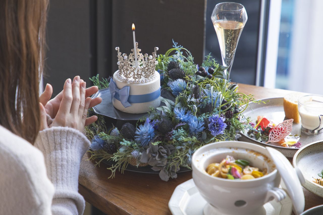 [All-you-can-eat truffle salt focaccia] 10 varieties / NEW Anniversary Lunch Course [Cake included]