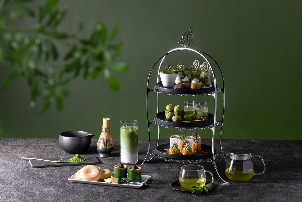 [Recommended for Father's Day!] THE Matcha Afternoon Tea (Includes a complimentary glass of sparkling wine and a message plate)