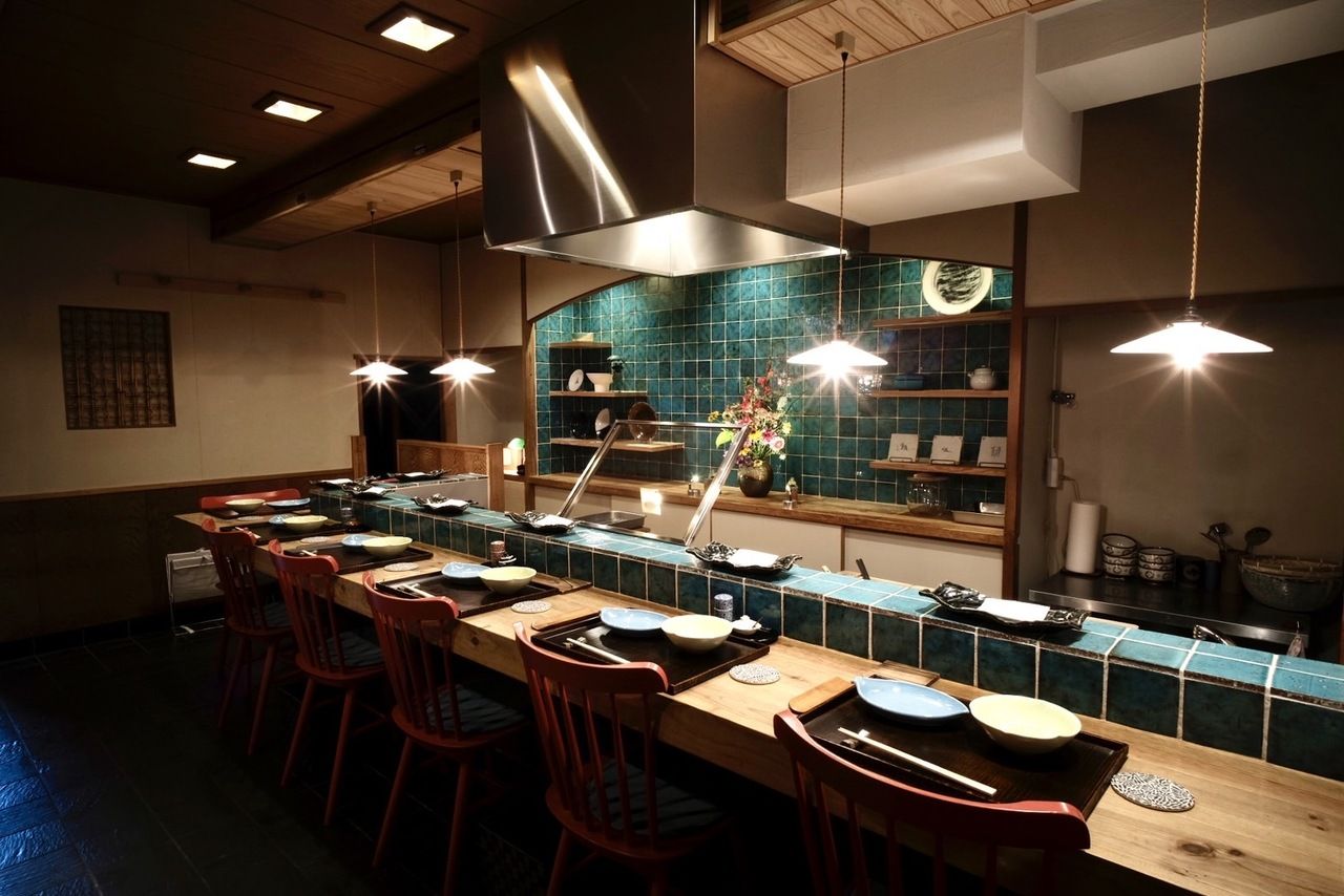 生ウニ天ぷら　天使の海老ランチコース