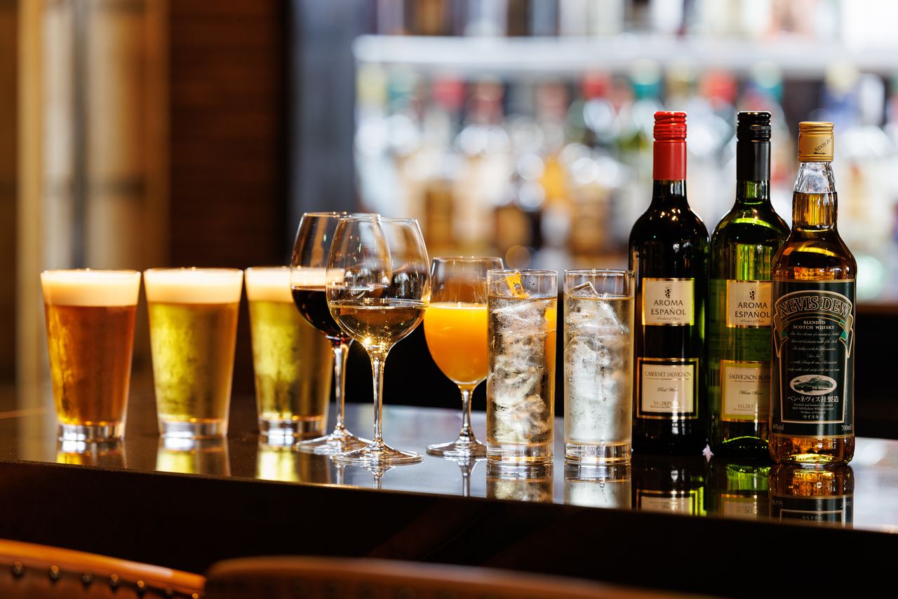 All-you-can-drink plan including 3 types of draft beer (3 types of hors d'oeuvres + 2 hours all-you-can-drink)