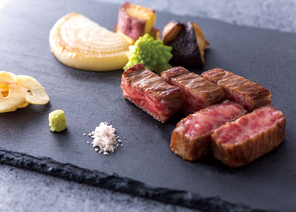 스테이크 점심 국산 소