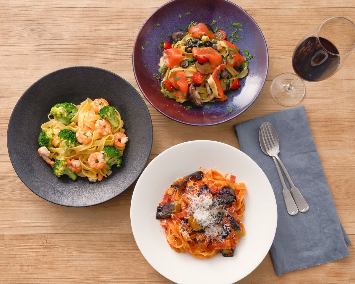 [Buffet + Pasta Selection] An all-you-can-eat buffet based on Italian cuisine and three types of pasta to choose from