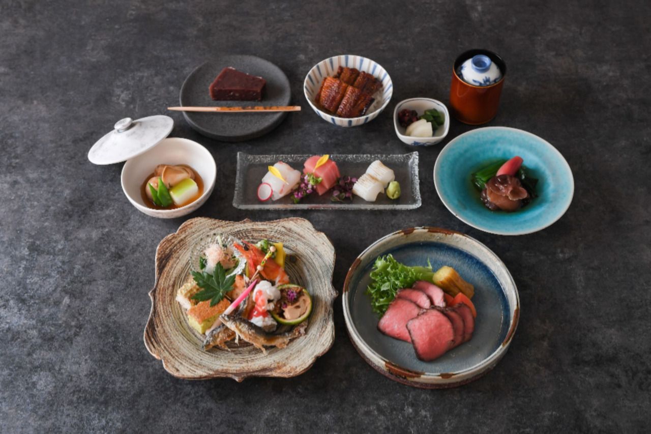 黒毛和牛ローストビーフと鰻御飯  13,200円