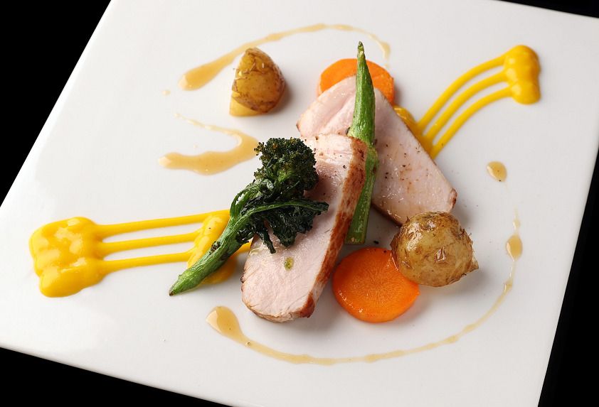 【MenuA】 3 dishes（Appetizer、main dish、dessert）