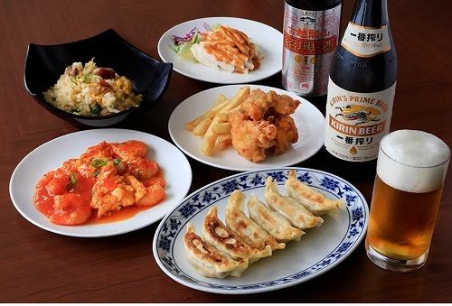 ネット予約限定3,500→3,000円飲み放題付コース！