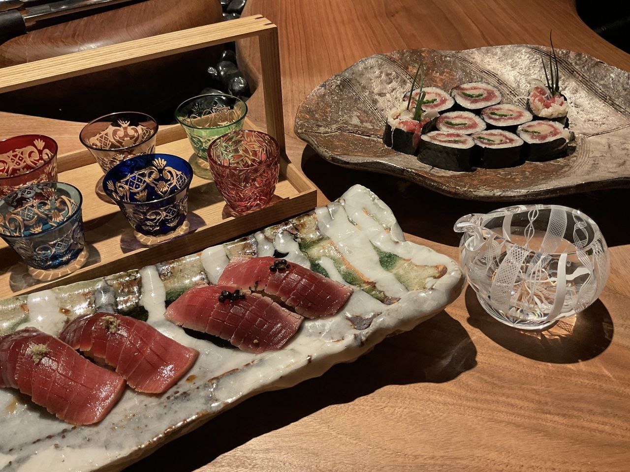 24절기의 제철 식재료를 사용한 맡김 코스