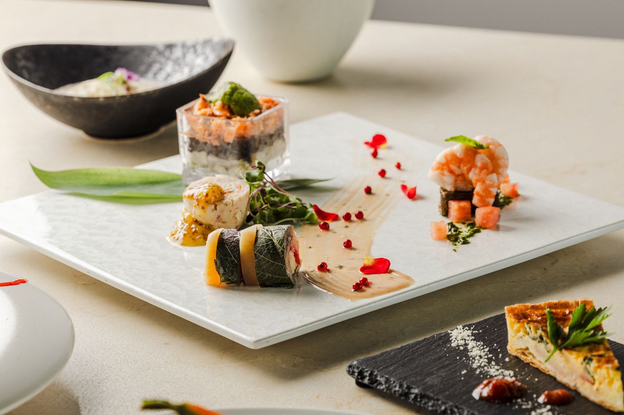 全6道 ｜ 可选主菜的「Tide Table 套餐 + 120分钟畅饮」