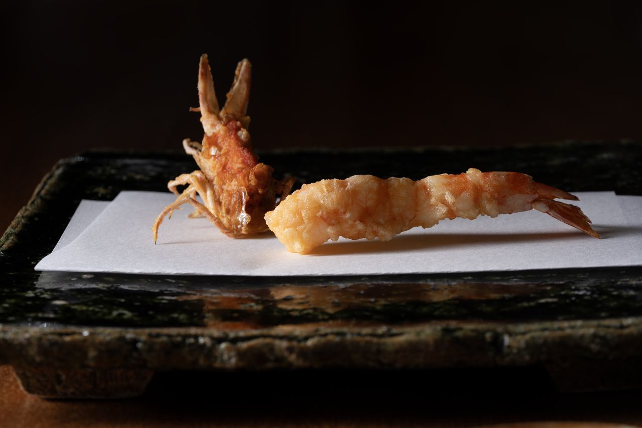 Chef's choice Tempura Kaiseki course