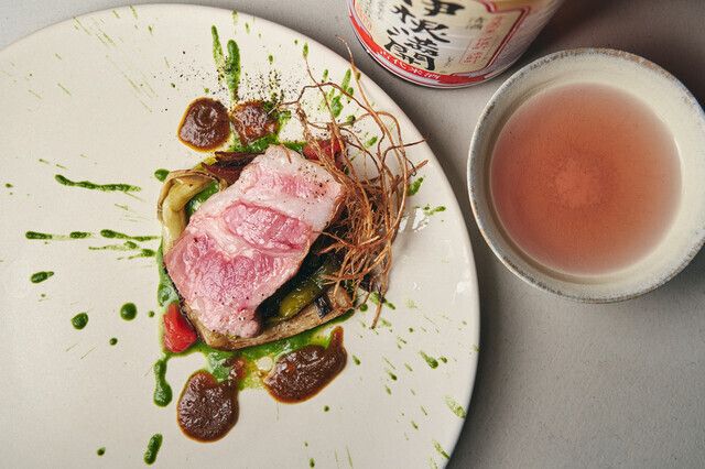 [晚餐] 8道菜、8種清酒+有趣的搭配套餐