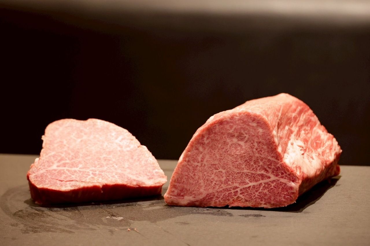 A5 Miyazaki Beef Chateaubriand and Rare-Cut Yakiniku Course