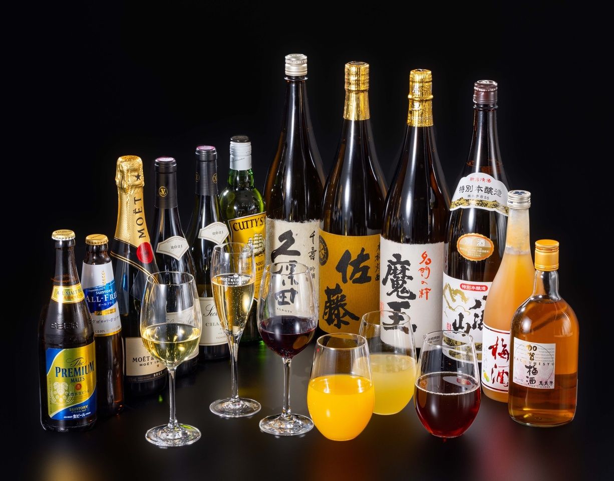 ● Private Room Exclusive <120-minute> 'All-you-can-drink alcohol' option