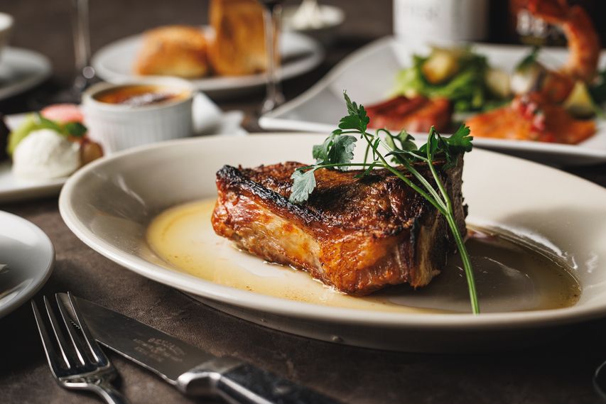 [ארוחת צהריים] מנת סטייק טי-בון מיושנת של USDA PRIME במשך 28 ימים ◇ 8 מנות בסך הכל כולל 3 מנות פתיחה ומרק עונתי